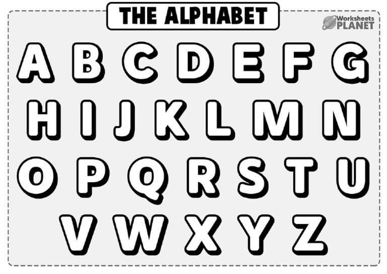 Alphabet Coloring Book | PDF