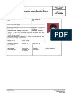 ASL Form CRW006 - Seafarers Application Form.