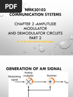 NMK 30103 Chapter 2 Part 2 Amplitude Modulation Circuits