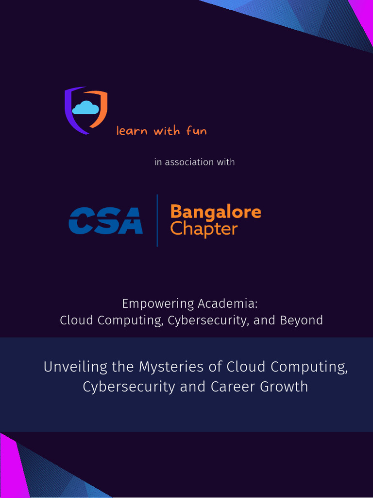 CloudSec Guru: Cybersecurity Education Hub | PDF | Security | Computer ...
