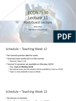 Lecture 11 Post GuestLecture