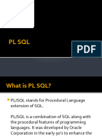 PL SQL