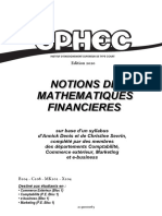 Notions de Math Financière