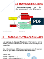 FUERZAS INTERMOLECULARES - PDF Descargar Libre