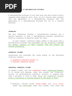 Far Notes - Accounting Cycle of Merchandising Business