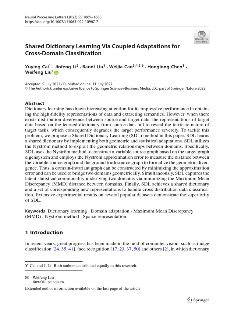 shared-dictionary-learning-via-coupled-adaptations-for-cross-domain