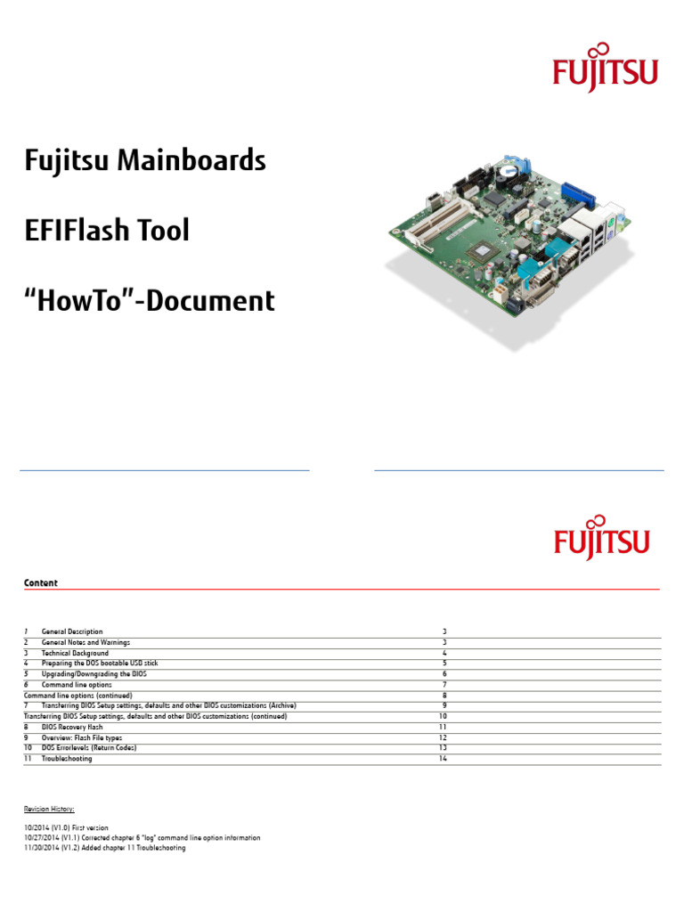 EFIFlash BIOS Tool Guide | PDF | Bios | Booting