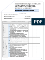 Fiche D'évaluation Du Professeur Stagiaire44 - Version - Finale Du 24-09-18