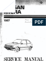 Micra Service Manual W. Bookmarks