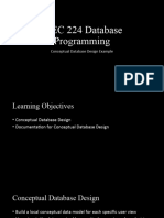 ITEC224 Conceptual DB Design Example