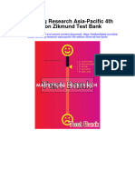 Marketing Research Asia Pacific 4th Edition Zikmund Test Bank