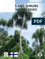 Trees and Shrubs of Maldives