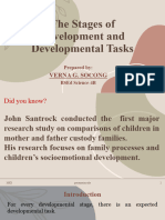 The Stages of Development and Developmental Tasks Report in Enhancement2