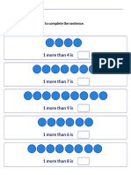 Find 1 More Than A Number Worksheet