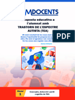 Resposta Educativa A L'alumnat Amb Trastorn de L'espectre Autista (TEA) - Modul1