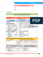 Sesiones de Aprendizaje - Unidad Didáctica V - Editora Quipus Perú