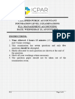 F2.1-Management Accounting (QP) August 2023