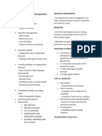 MODULE 6-Inventory Management