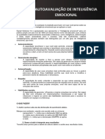 25.01 - Psico - AUTOAVALIAÇÃO DE INTELIGÊNCIA EMOCIONAL - Aula