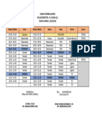 Jadwal Pelajaran Full Day