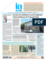 Facturi de Utilități Record La Spitalul Clinic Județean de Urgență Cluj