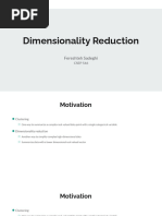 Dimensionality Reduction