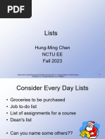 Data Structure - List