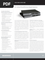 L2+ Unified Wired/Wireless Gigabit Switches: DWS-3024 & DWS-3026