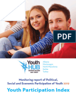 Monitoring Report of Political, Social and Economic Participation of Youth 2019 Youth Participation Index