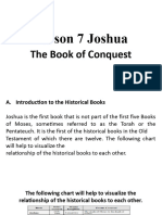 Lesson 7 Joshua