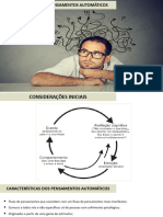 Trabalhando Com Pensamentos Automáticos