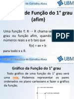 Função Afim e Linear