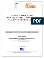 Fiches D'Education Aux Droits de L'Homme Et A La Citoyennete (Edhc)
