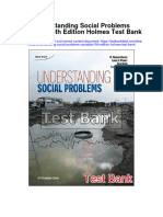 Understanding Social Problems Canadian 5th Edition Holmes Test Bank