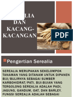 Serealia Dan Kacang-Kacangan