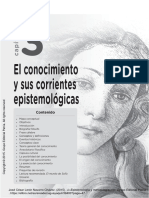 El Conocimiento y Sus Corrientes Epistemologicas de La Filosofía (Libro)