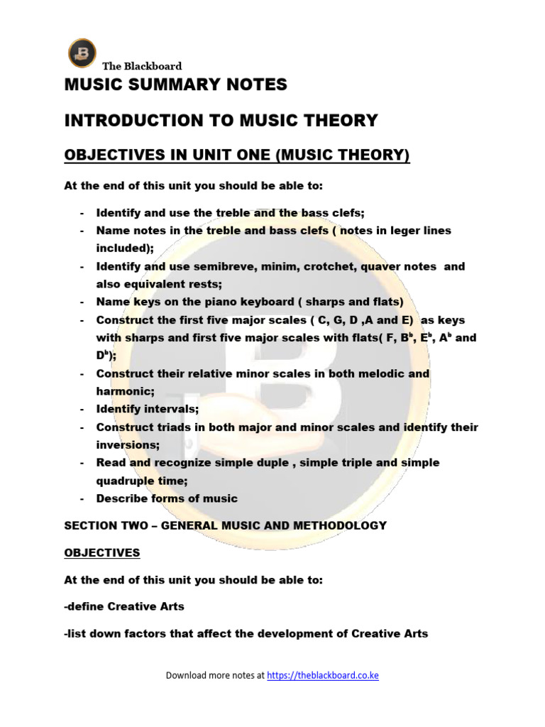 Music Notes | Download Free PDF | Clef | Scale (Music)