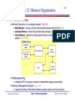 Week 8 (Memory Organisation) (MFRDT)