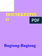 Housekeeping Report, Abegail