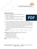 Sujet L1 EC 3 - Management