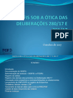 SIGFIS SOB A ÓTICA DAS DELIBERAÇÕES 280 e 281