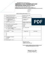 Format Surat Perjalanan Dinas (SPD)