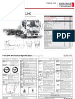 Isuzu Spec Sheet Forward F110 - 240 OBD E Provisional 09 2023