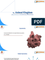 Animal Kingdom (Asymmetry To Evolutinary Milestones)