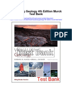 Visualizing Geology 4th Edition Murck Test Bank