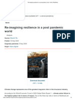 Re-Imagining Resilience in A Post Pandemic World - World - ReliefWeb