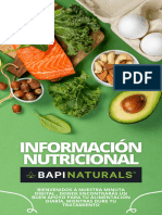 Información Nutricional - Bapi2023