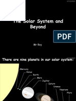 Solar System and Beyond