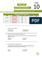 CEO Sample Papers For Class 10