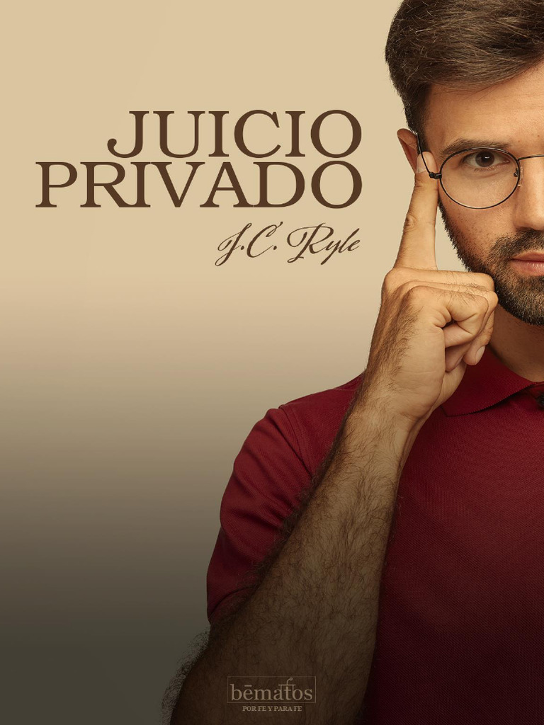 Juicio Privado J.C. Ryle PDF Cristo (título) Biblia
